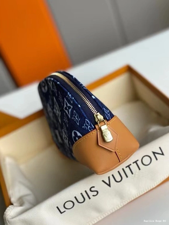 Affordable 1854 PM VUITTON SINCE LOUIS COSMETIC POUCH 0818